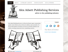 Tablet Screenshot of alexadsett.com.au